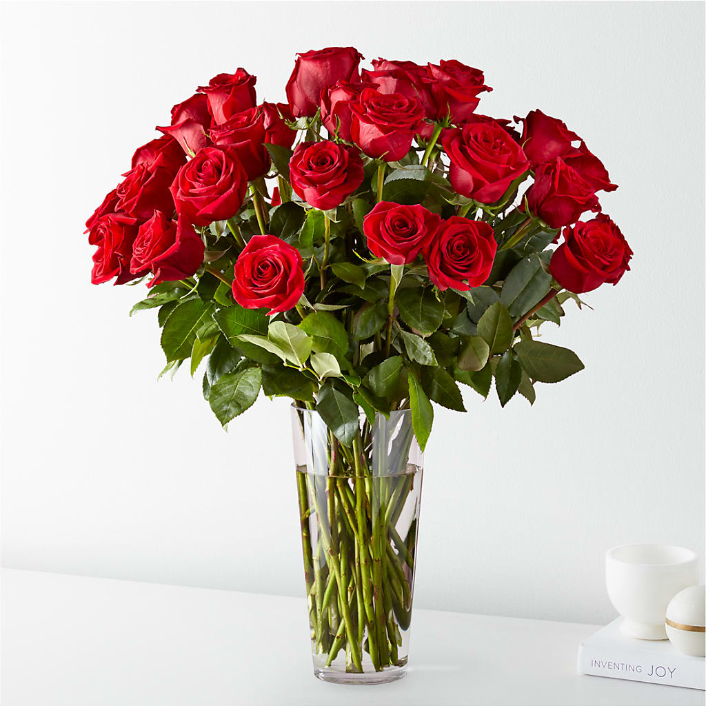 Long Stem Red Rose Bouquet – Flowersforyou.com, Tontitown AR