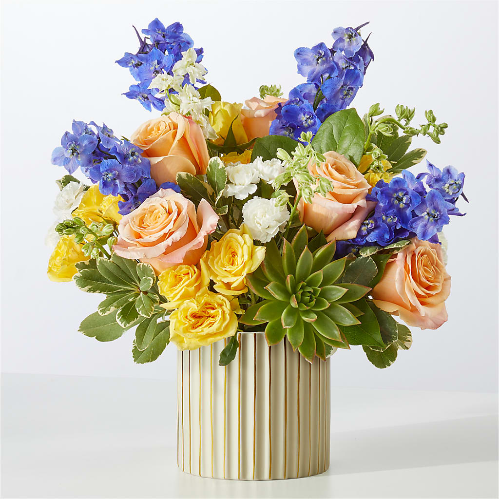 Cobalt Reverie Bouquet – Flowersforyou.com, Tontitown AR