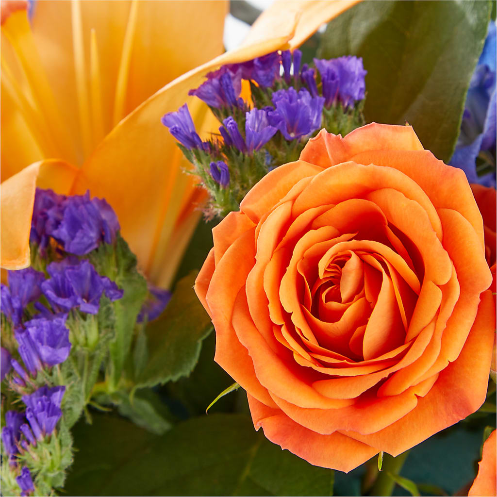 Radiant Citrus Box Bouquet – Flowersforyou.com, Tontitown AR