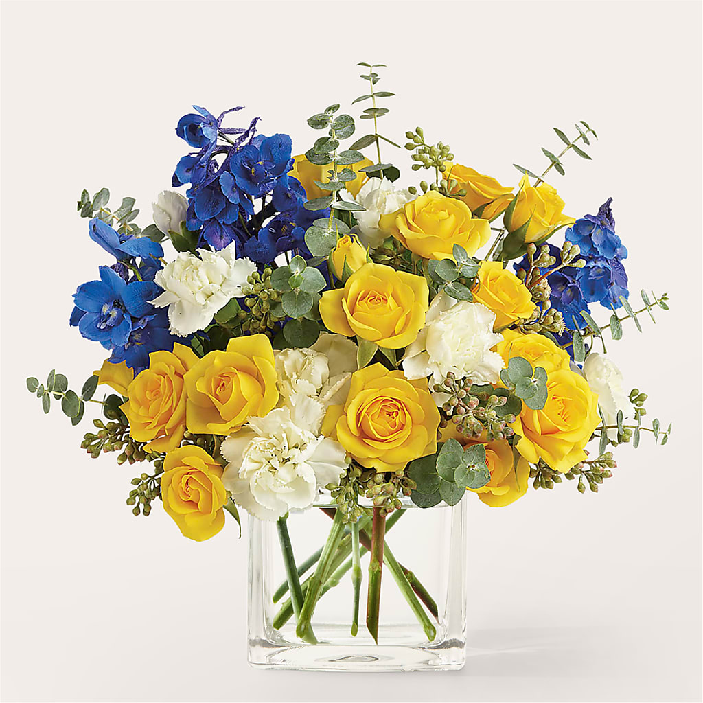 Sparkling Citrine Bouquet – Flowersforyou.com, Tontitown AR