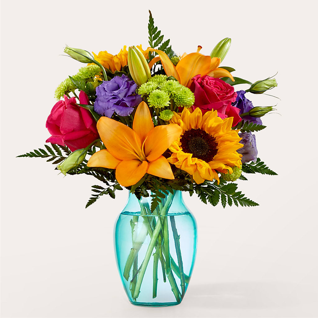 Double Rainbow Bouquet – Flowersforyou.com, Tontitown AR