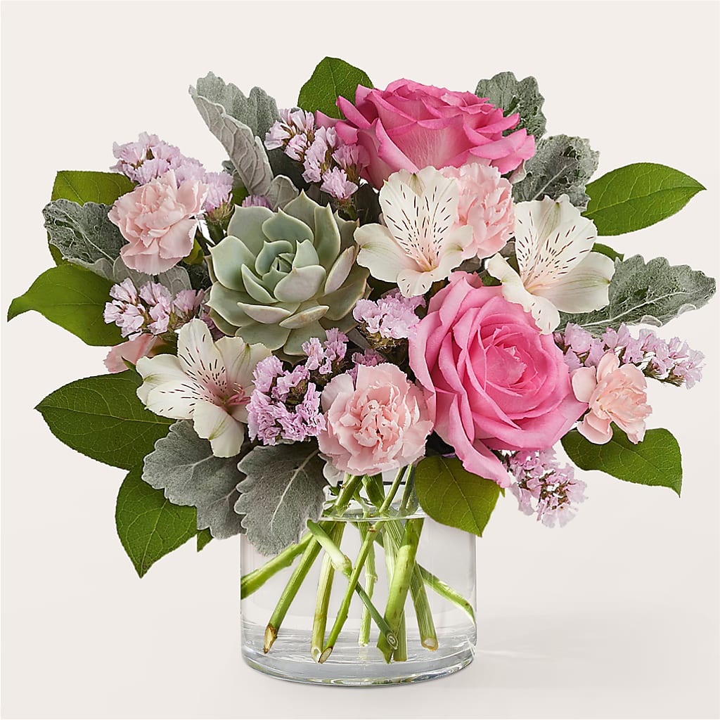 Dusty Rose Bouquet – Flowersforyou.com, Tontitown AR