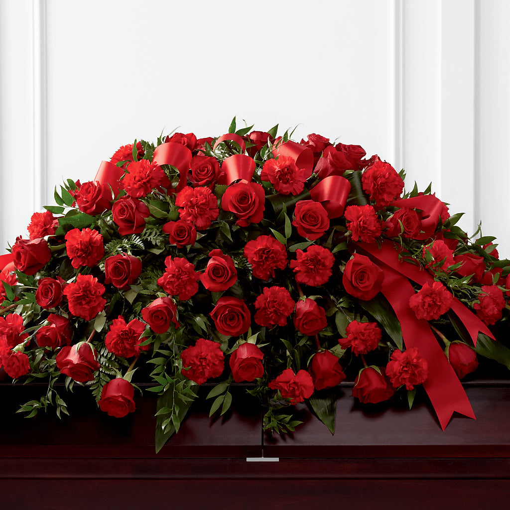 Tribute of Life Casket Spray – Flowersforyou.com, Tontitown AR