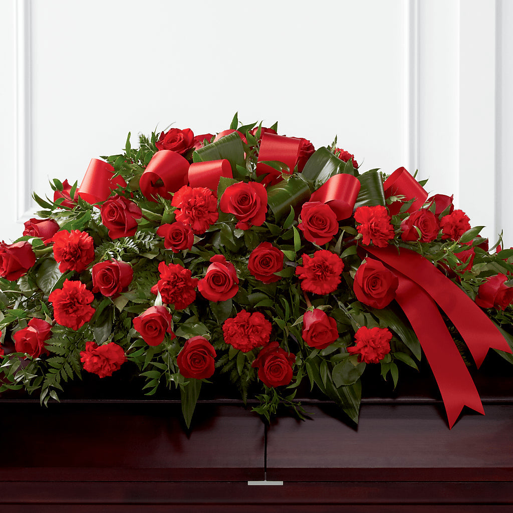 Tribute of Life Casket Spray – Flowersforyou.com, Tontitown AR