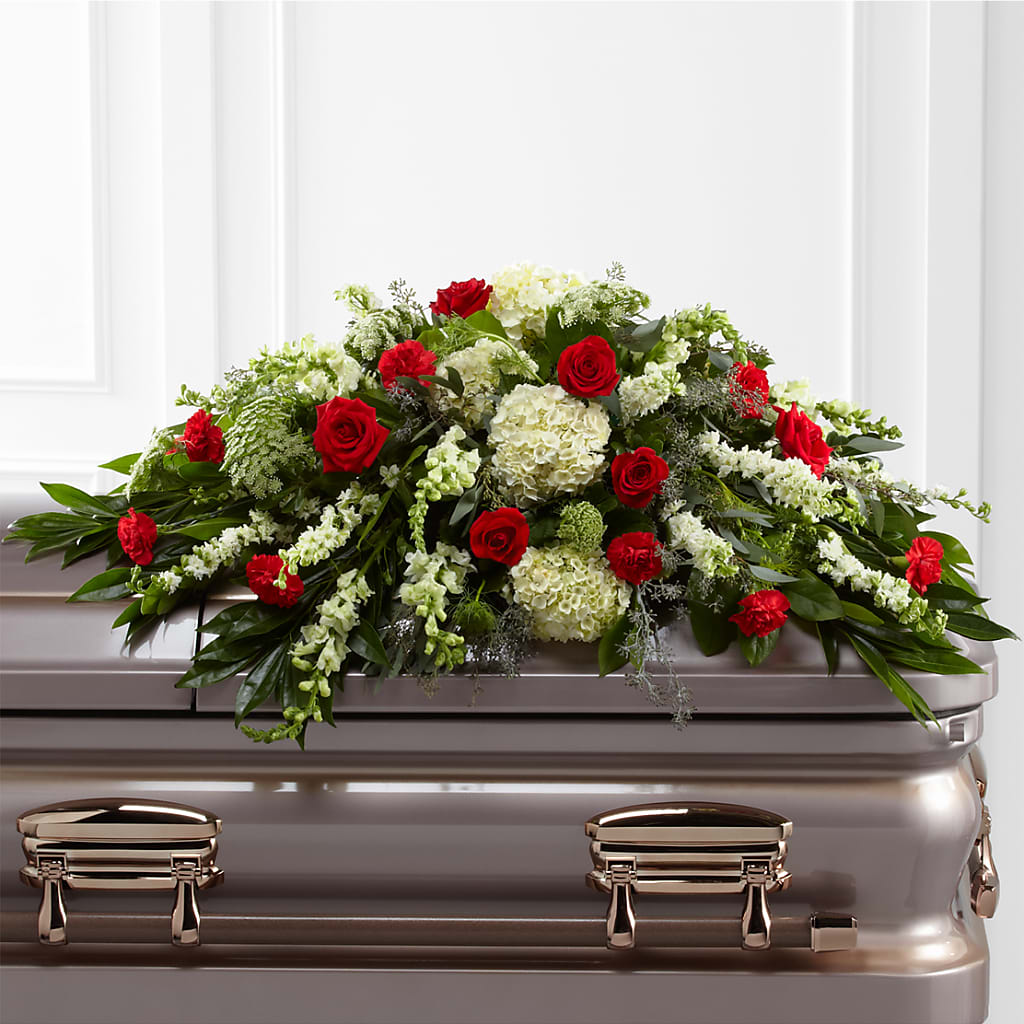 Sincerity Casket Spray – Flowersforyou.com, Tontitown AR