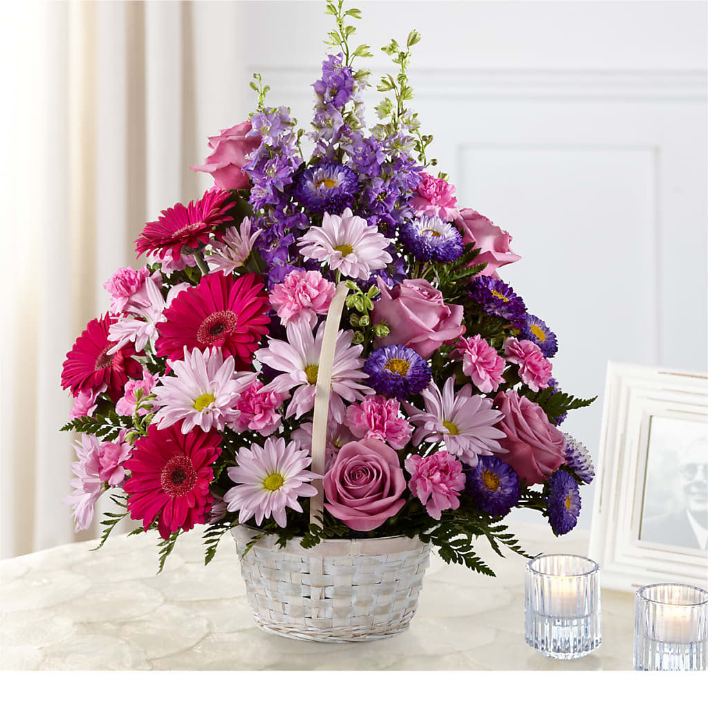 Pastel Peace Basket – Flowersforyou.com, Tontitown AR