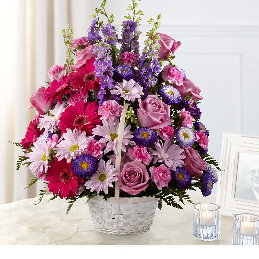 Pastel Peace Basket – Flowersforyou.com, Tontitown AR