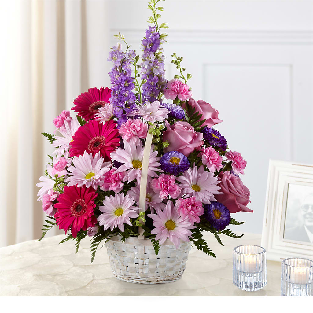 Pastel Peace Basket – Flowersforyou.com, Tontitown AR