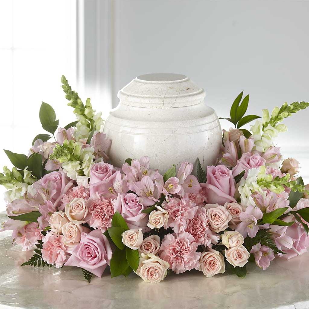 Blooms of Hope Cremation Adornment – Flowersforyou.com, Tontitown AR
