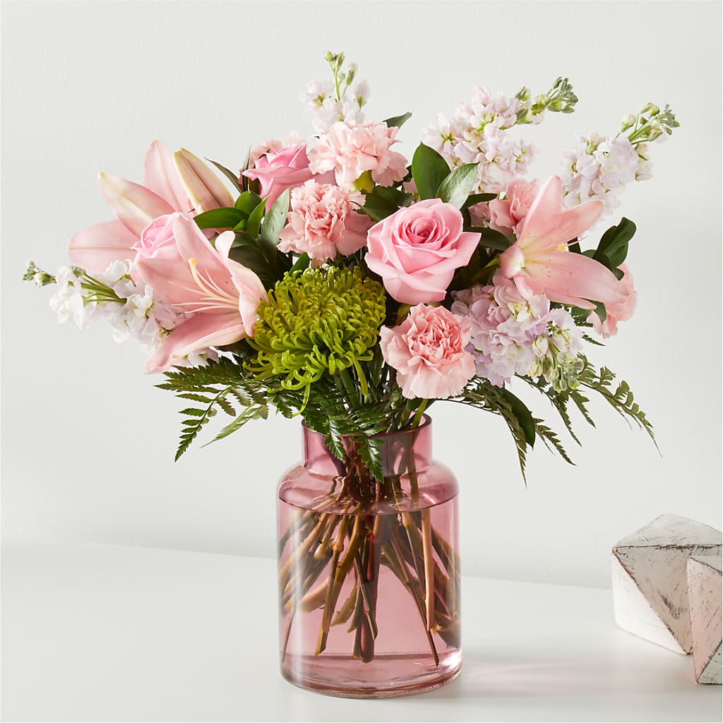 Pretty in Pink Bouquet – Flowersforyou.com, Tontitown AR