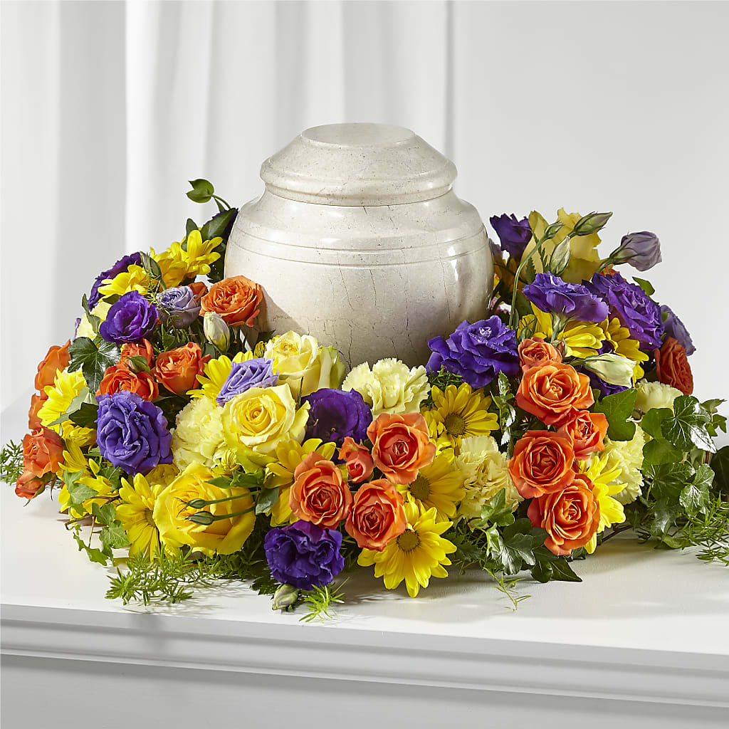 Blossoms of Remembrance Cremation Adornment – Flowersforyou.com, Tontitown AR