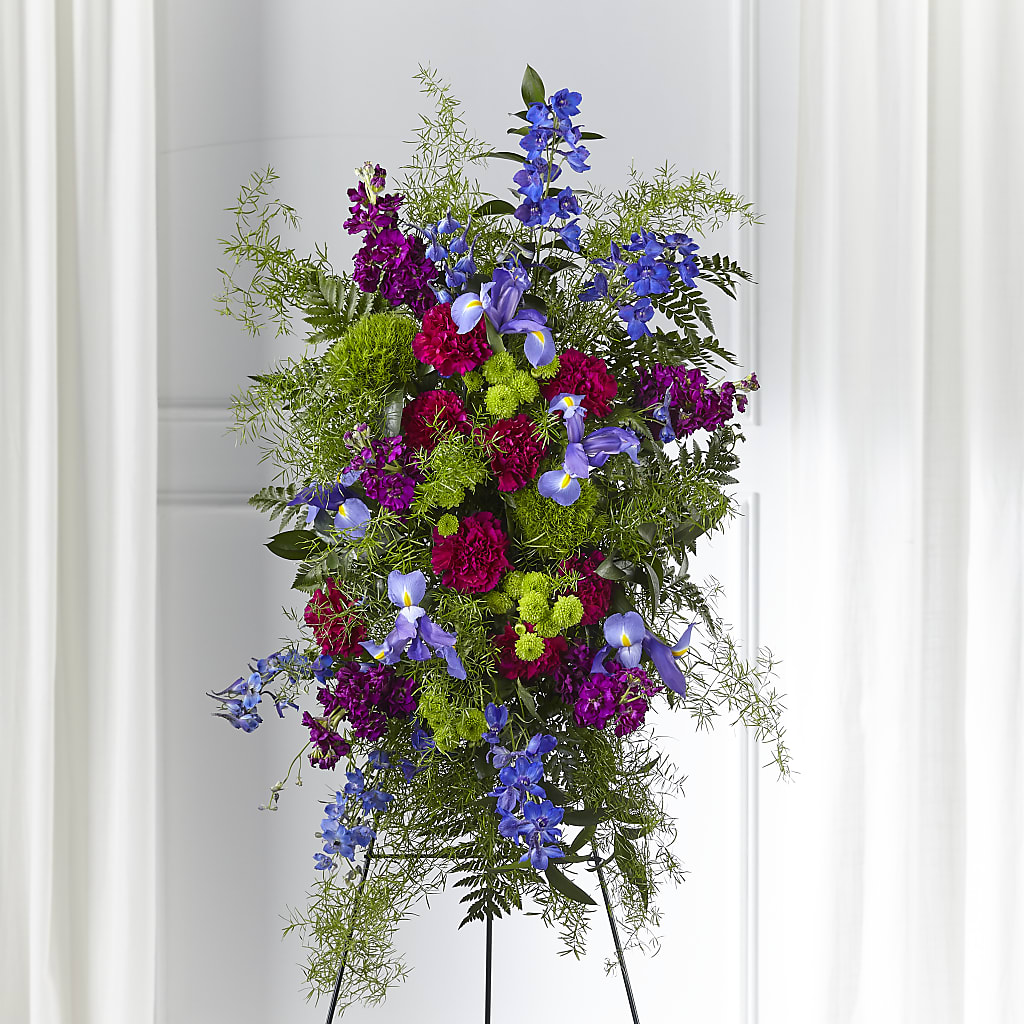 Heavenly Skies Standing Spray – Flowersforyou.com, Tontitown AR
