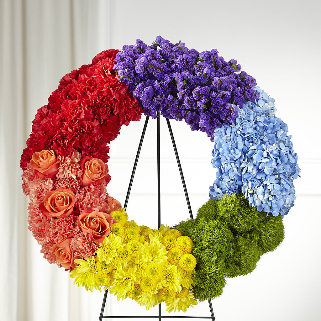 Circle of Love Wreath – Flowersforyou.com, Tontitown AR