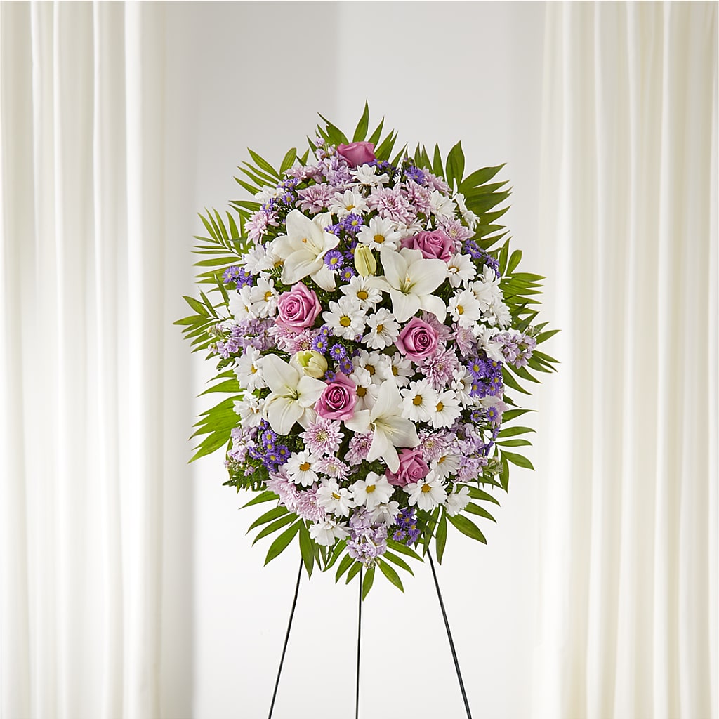 Surrounded by Love Standing Spray – Flowersforyou.com, Tontitown AR