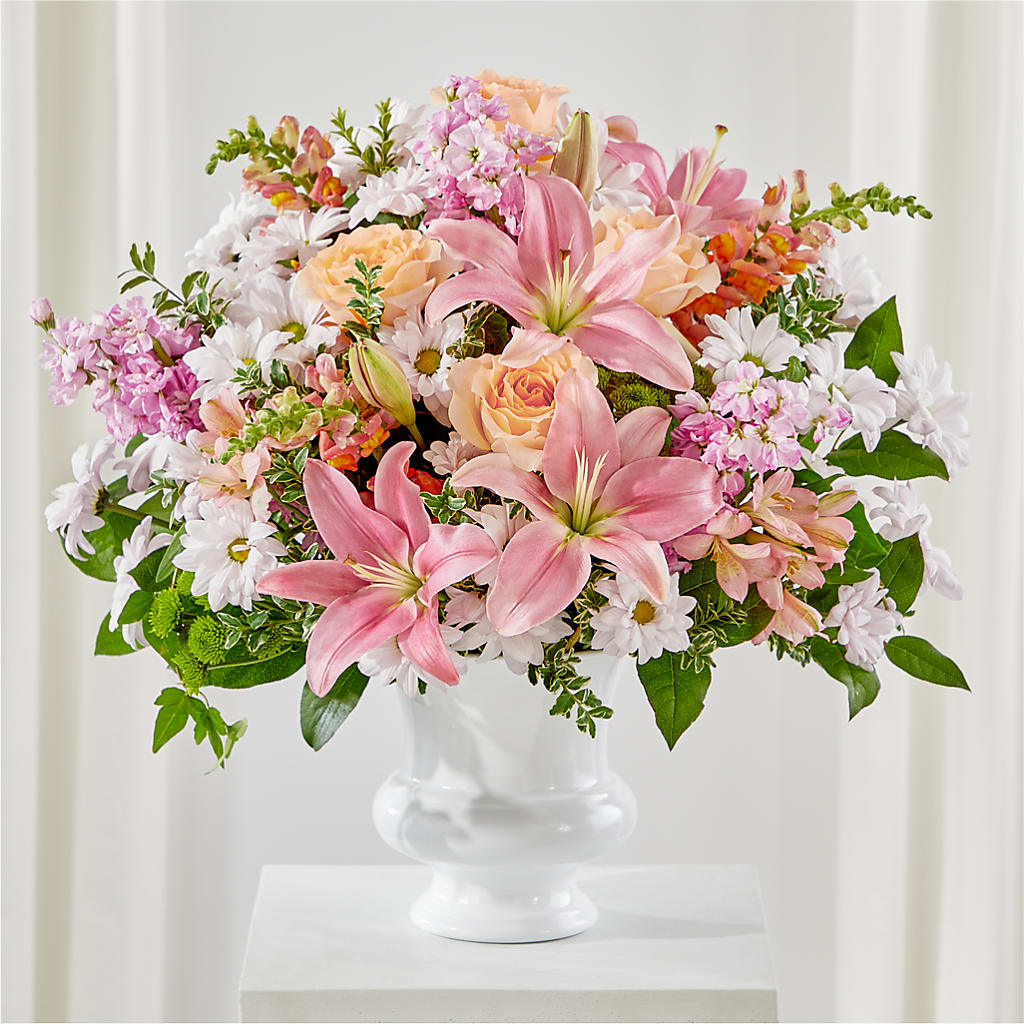 Heartfelt Gesture Urn Arrangement – Flowersforyou.com, Tontitown AR