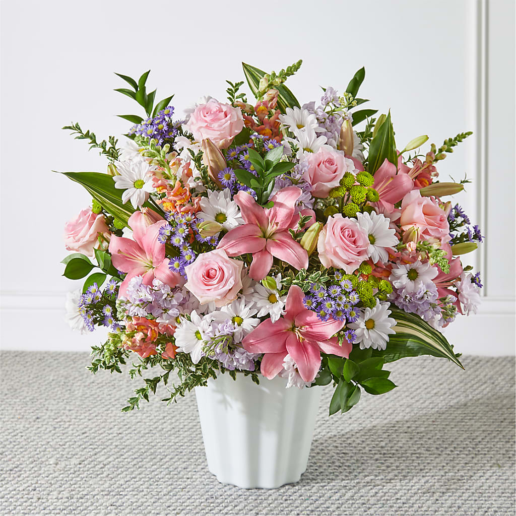 Abundant Compassion Floor Basket – Flowersforyou.com, Tontitown AR