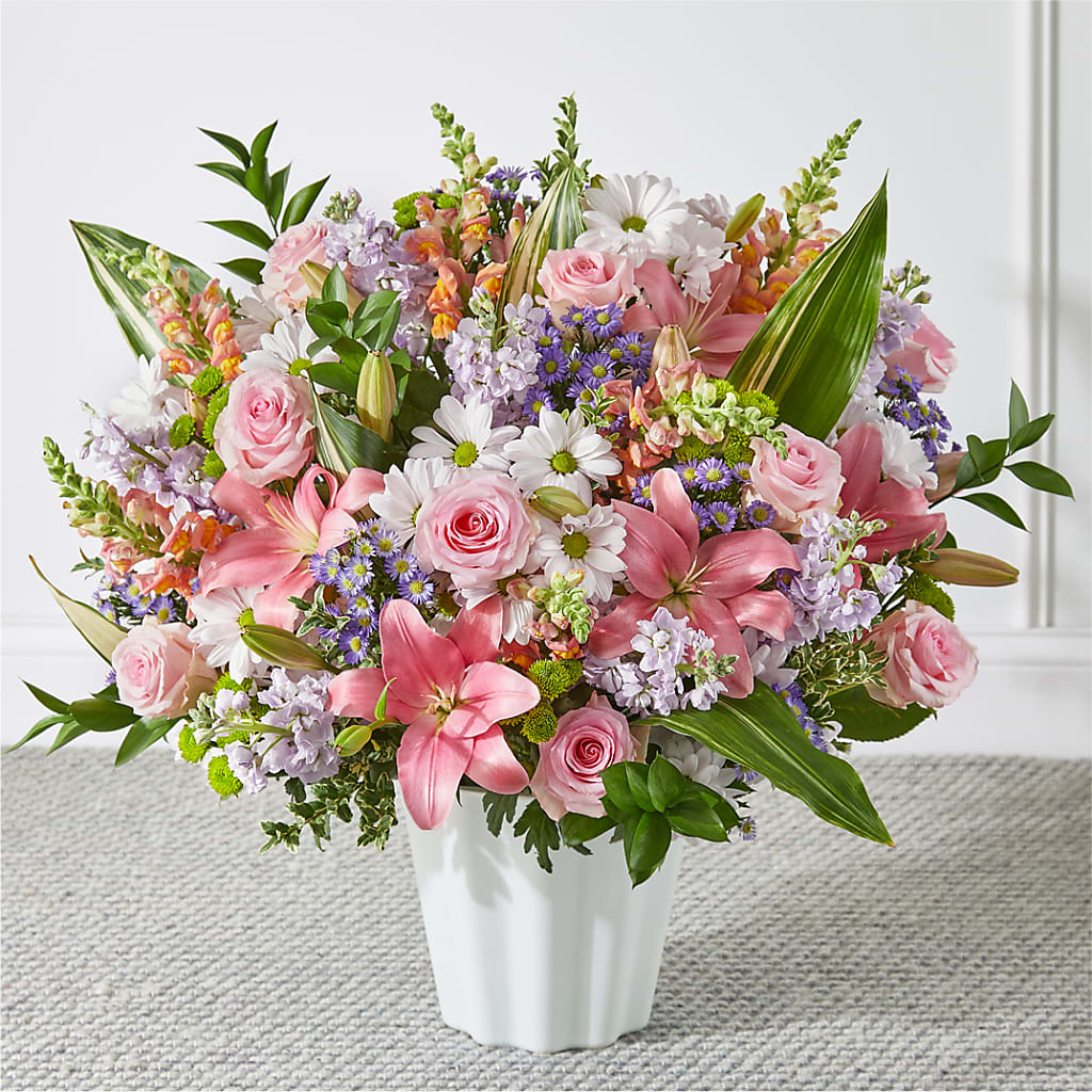 Abundant Compassion Floor Basket – Flowersforyou.com, Tontitown AR