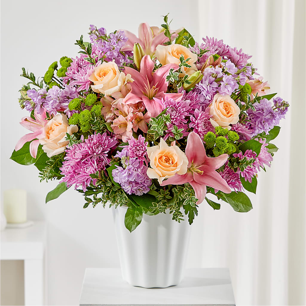 Supportive Embrace Tabletop Basket – Flowersforyou.com, Tontitown AR
