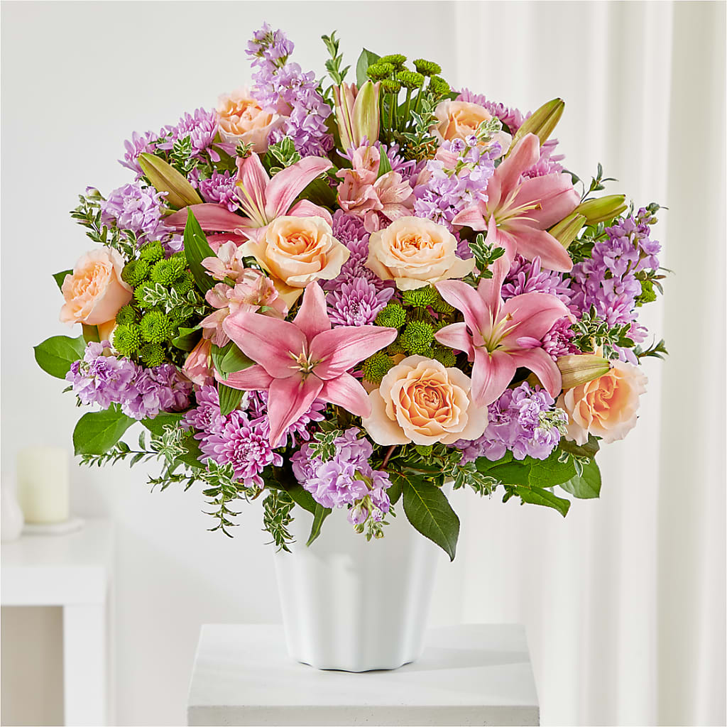 Supportive Embrace Tabletop Basket – Flowersforyou.com, Tontitown AR