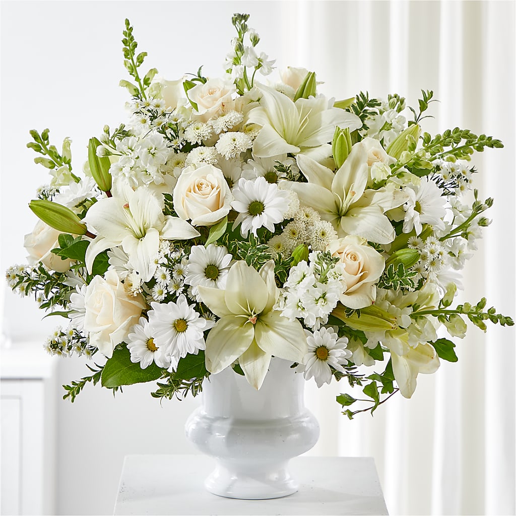 Uplifting Urn Arrangement – Flowersforyou.com, Tontitown AR