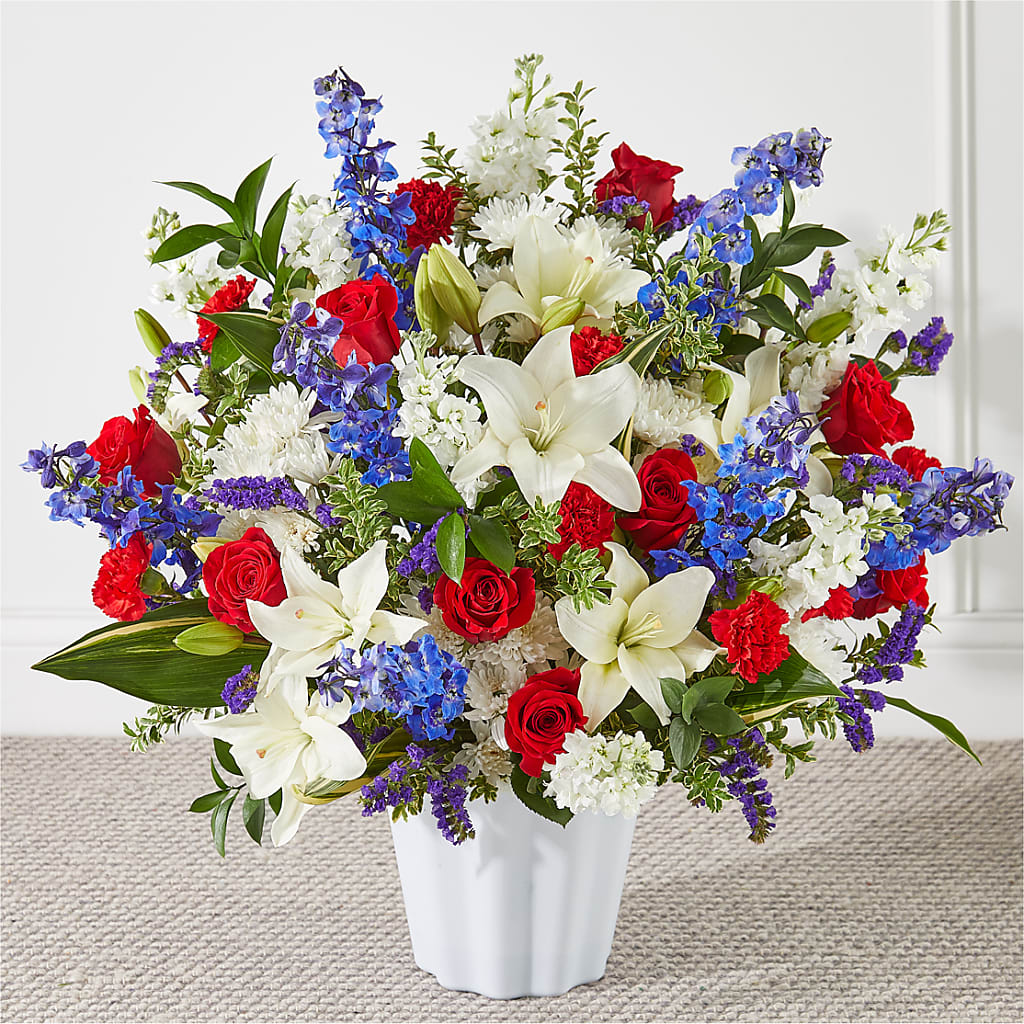 Consoled Floor Basket – Flowersforyou.com, Tontitown AR
