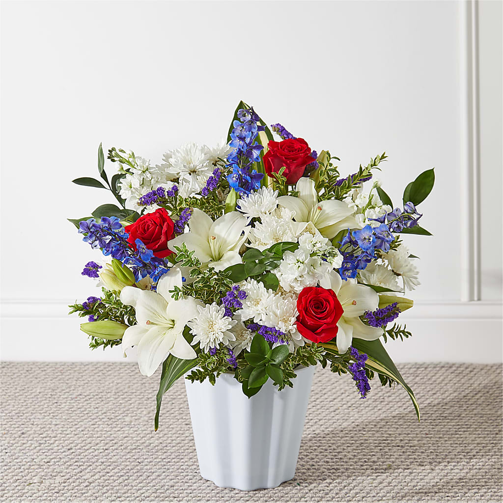 Consoled Floor Basket – Flowersforyou.com, Tontitown AR