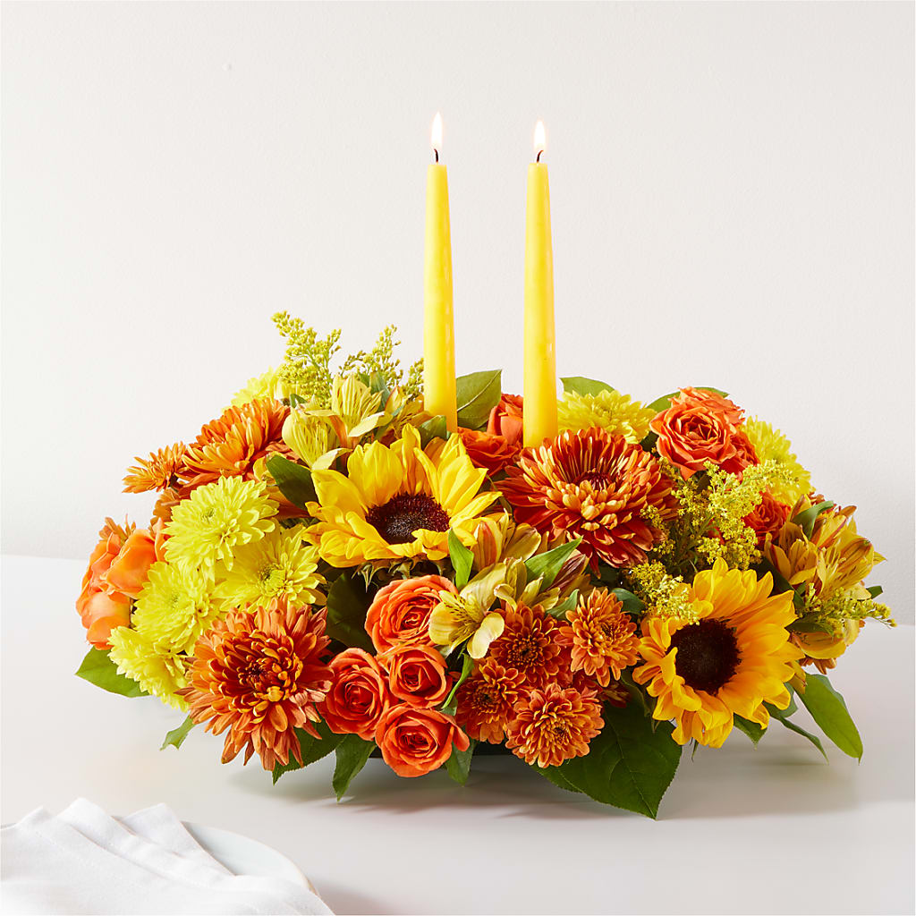 Autumn Harmony Centerpiece – Flowersforyou.com, Tontitown AR
