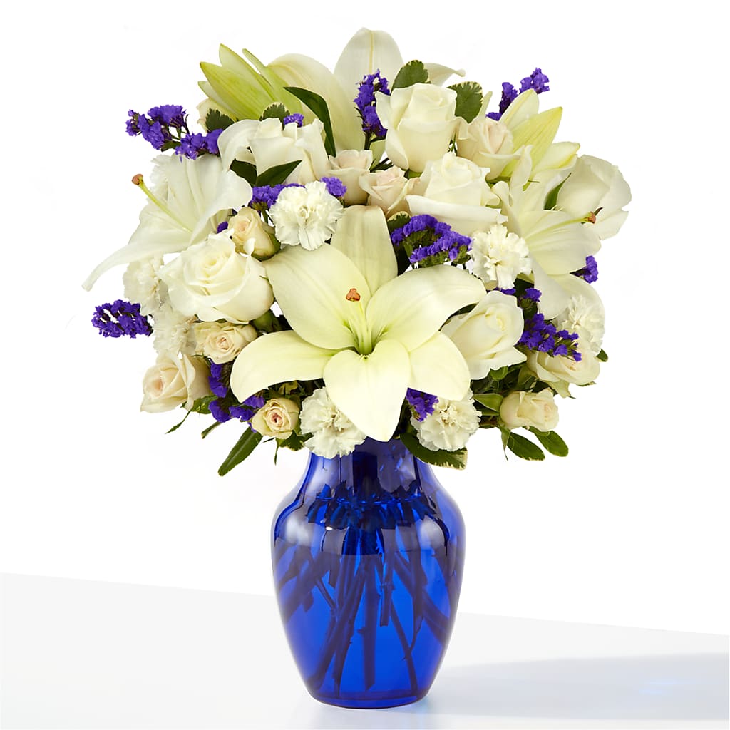 Sapphire Rush Bouquet – Flowersforyou.com, Tontitown AR