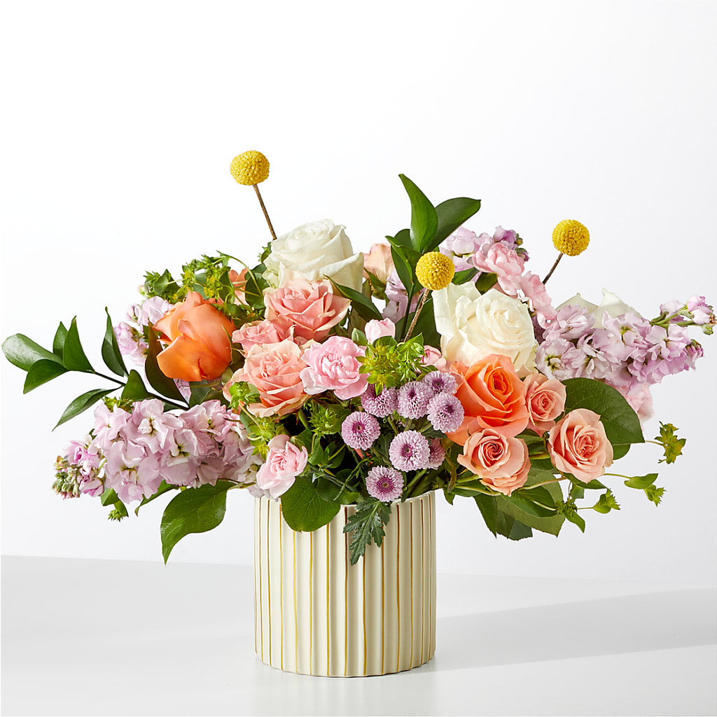 French Market Bouquet with Ivory Vase – Flowersforyou.com, Tontitown AR