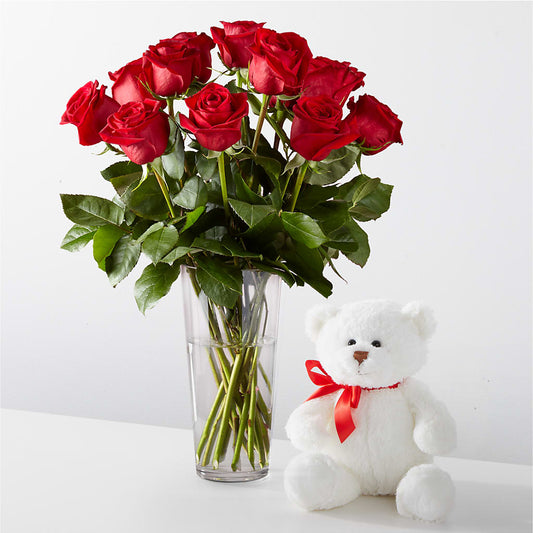 Romantic Long Stem Red Rose Bouquet Bundles –  Flowersforyou.com, Tontitown AR