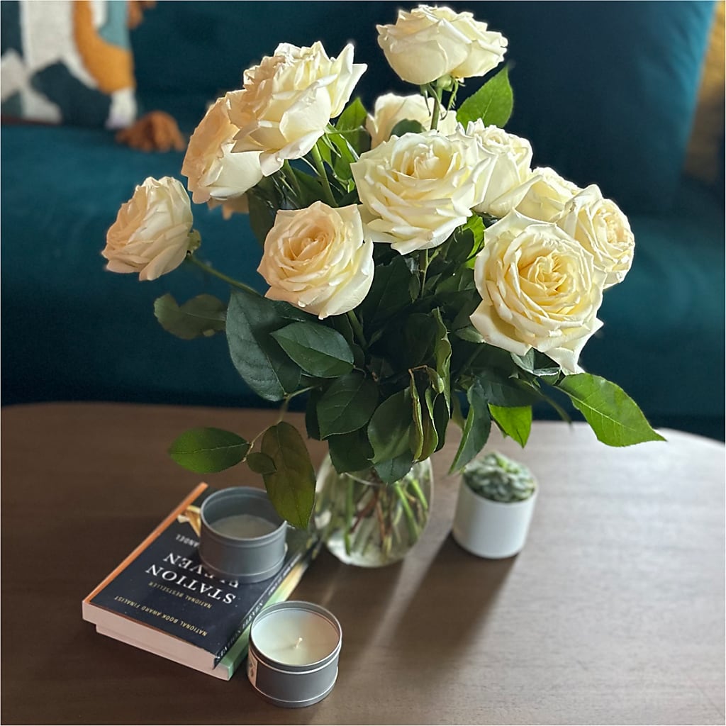 Long Stem Yellow Rose Bouquet –  Flowersforyou.com, Tontitown AR