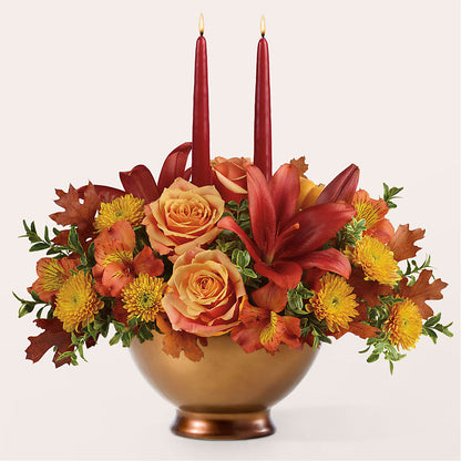 Harvest Table Centerpiece –  Flowersforyou.com, Tontitown AR