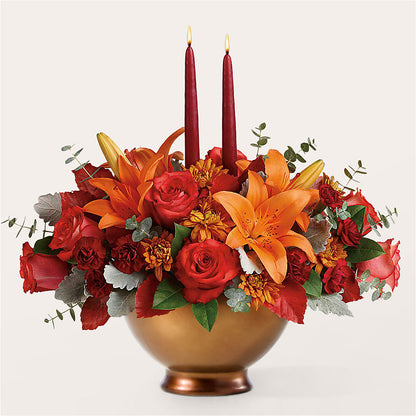Fruits of Fall Centerpiece –  Flowersforyou.com, Tontitown AR