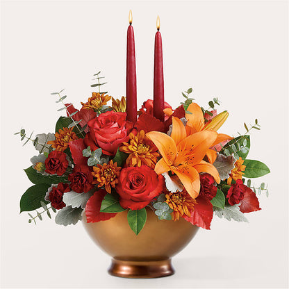 Fruits of Fall Centerpiece –  Flowersforyou.com, Tontitown AR