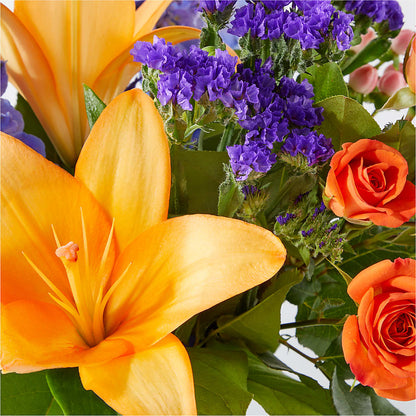 Radiant Citrus Bouquet –  Flowersforyou.com, Tontitown AR