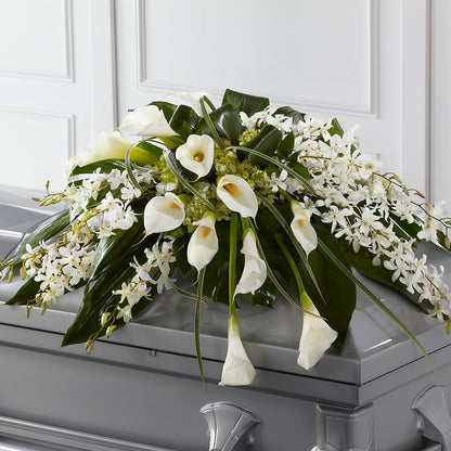 Angel Wings Casket Spray –  Flowersforyou.com, Tontitown AR