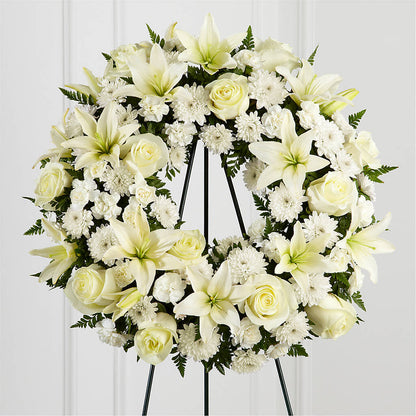 Treasured Tribute Wreath –  Flowersforyou.com, Tontitown AR