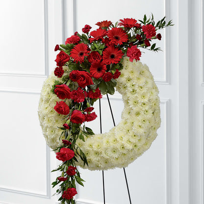 Graceful Tribute Wreath –  Flowersforyou.com, Tontitown AR