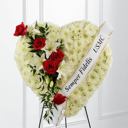 Heartfelt Hero Standing Heart –  Flowersforyou.com, Tontitown AR