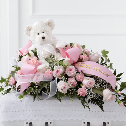 Touch of Sympathy Casket Spray –  Flowersforyou.com, Tontitown AR