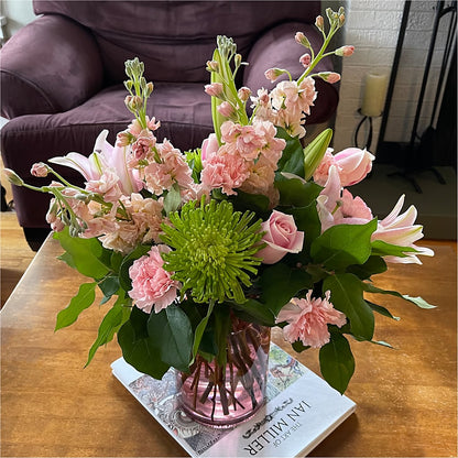 Pretty in Pink Bouquet –  Flowersforyou.com, Tontitown AR