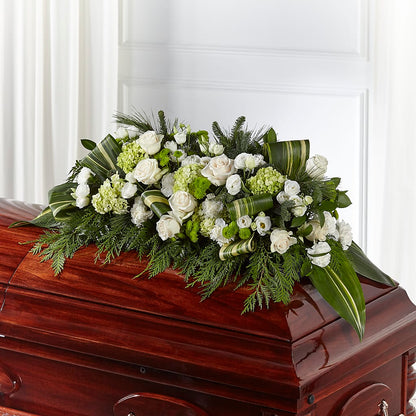 Hopeful Gesture Casket Spray –  Flowersforyou.com, Tontitown AR