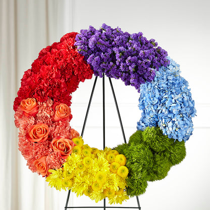 Circle of Love Wreath –  Flowersforyou.com, Tontitown AR