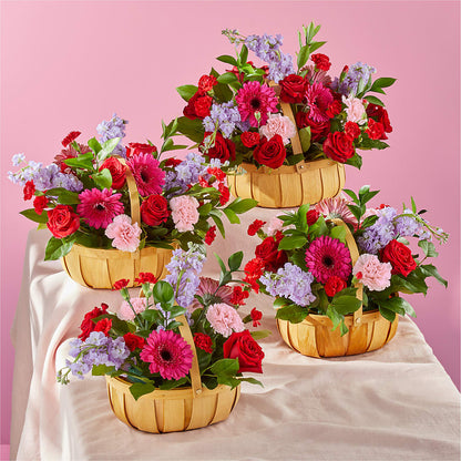 Pink Picnic Basket –  Flowersforyou.com, Tontitown AR