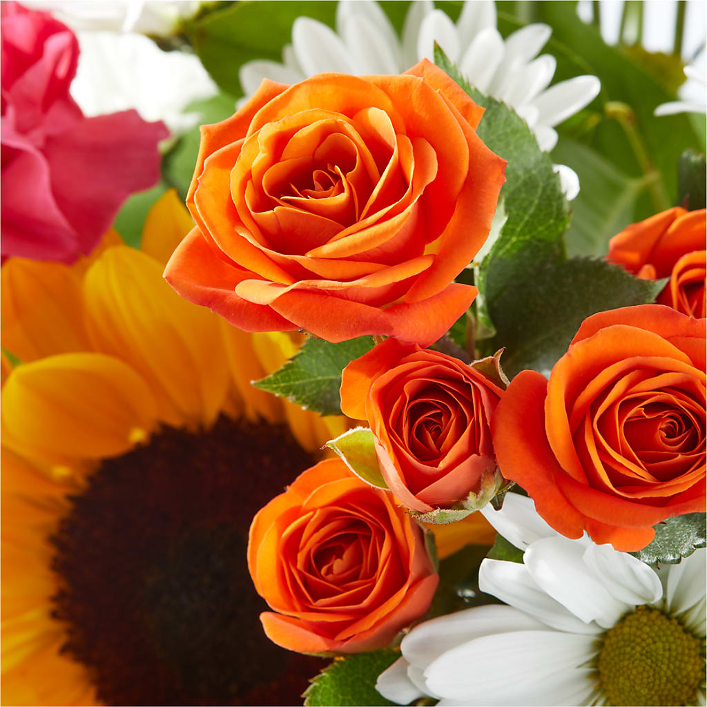Sun-drenched Blooms Bouquet –  Flowersforyou.com, Tontitown AR