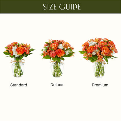 Apricot Glow Bouquet –  Flowersforyou.com, Tontitown AR