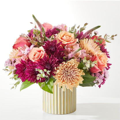 Berry Cobbler Bouquet with Ivory Vase –  Flowersforyou.com, Tontitown AR