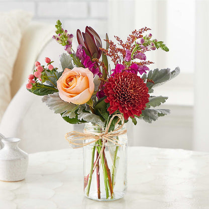 Moody Hues Bouquet –  Flowersforyou.com, Tontitown AR