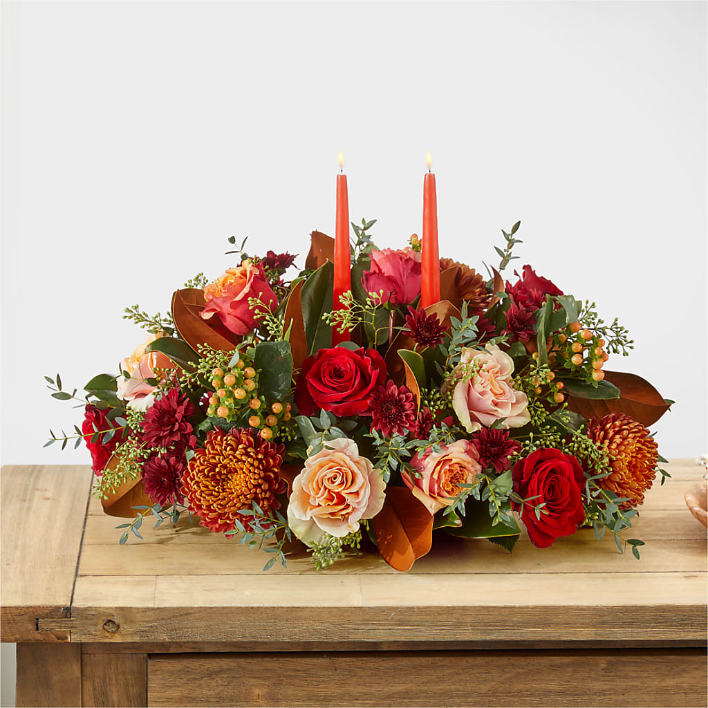 Gather Near Centerpiece –  Flowersforyou.com, Tontitown AR