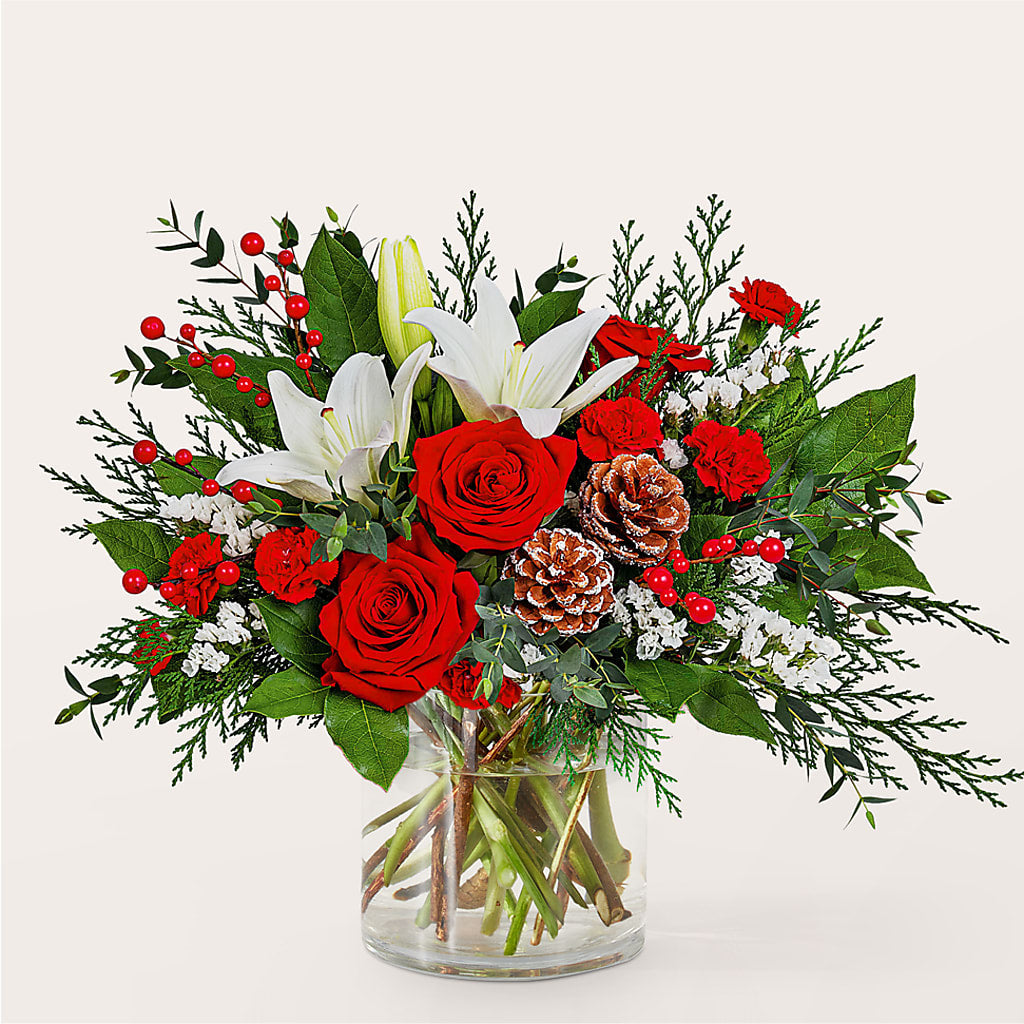 Best in Snow Bouquet –  Flowersforyou.com, Tontitown AR